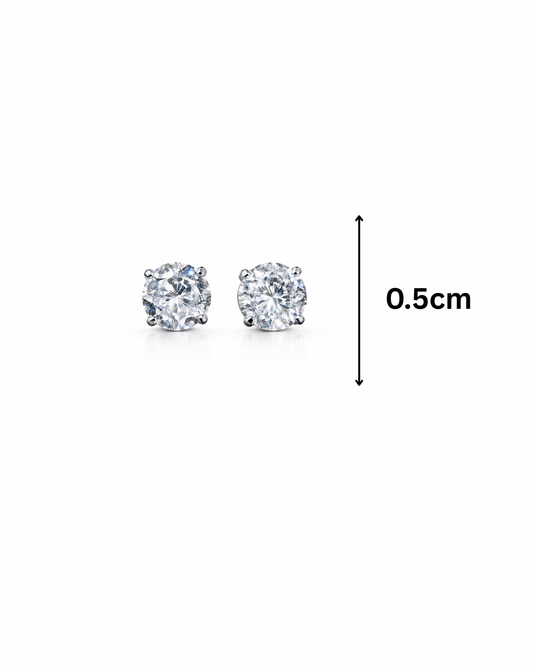 Single crystal stone studs