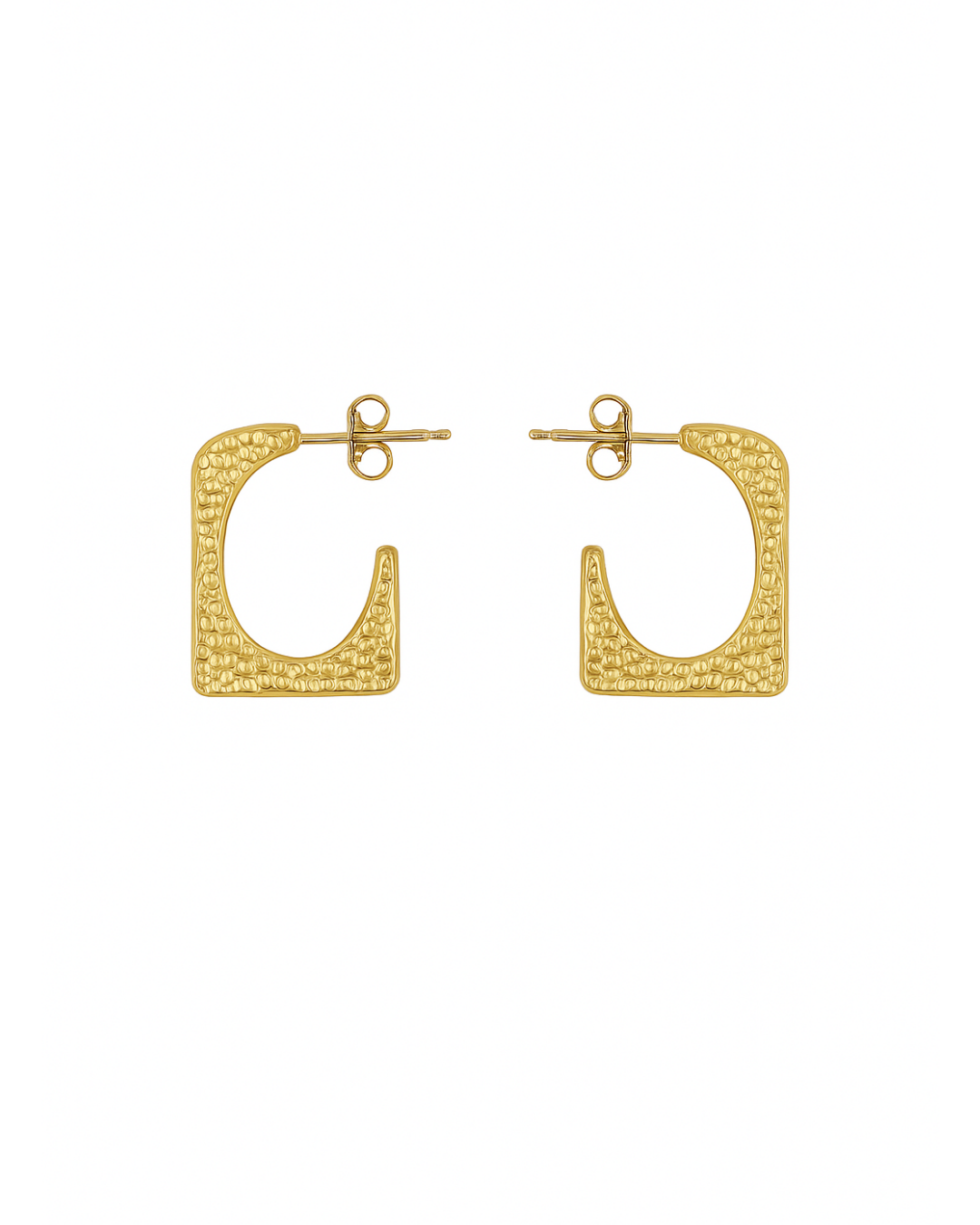 Square hoops - Anti tarnish