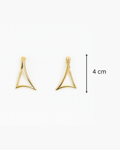 Triangle danglers - Anti tarnish