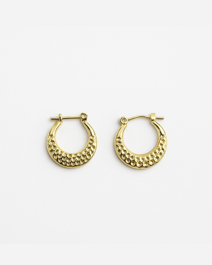 Small round hoop - Anti tarnish