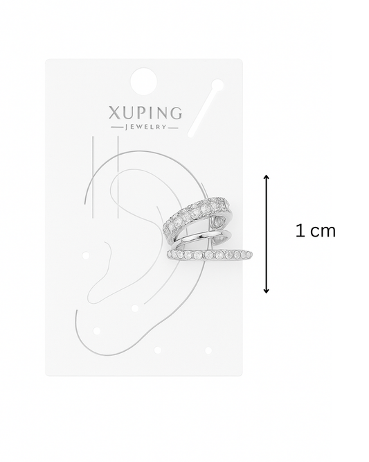 Silver earcuff - Anti tarnish