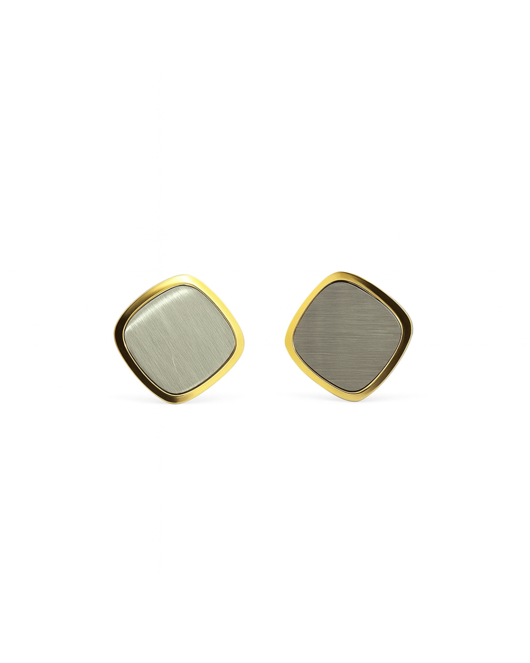 Mixed metals square studs