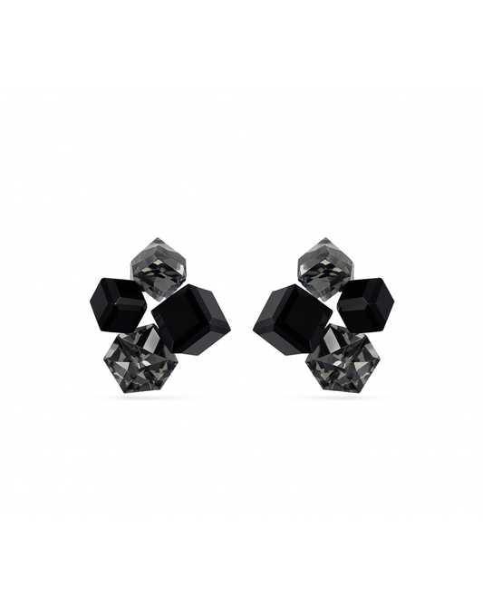 Black cubes studs