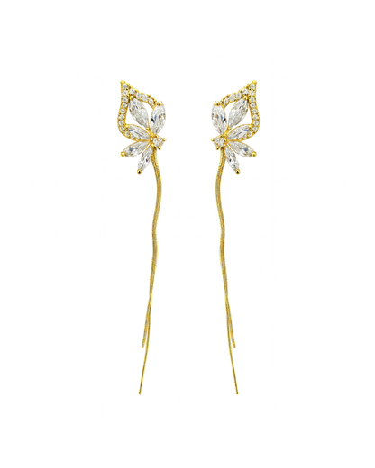 Half flower golden danglers